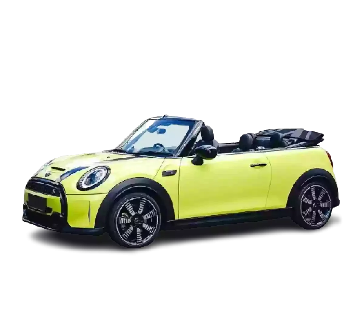 Mini Cooper S Cabrio Kuning