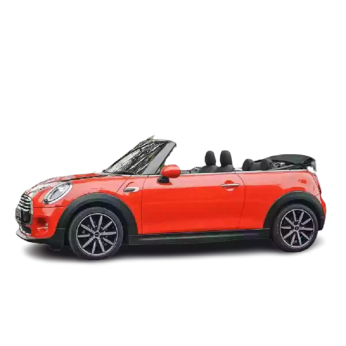 Mini Cooper Cabrio Merah